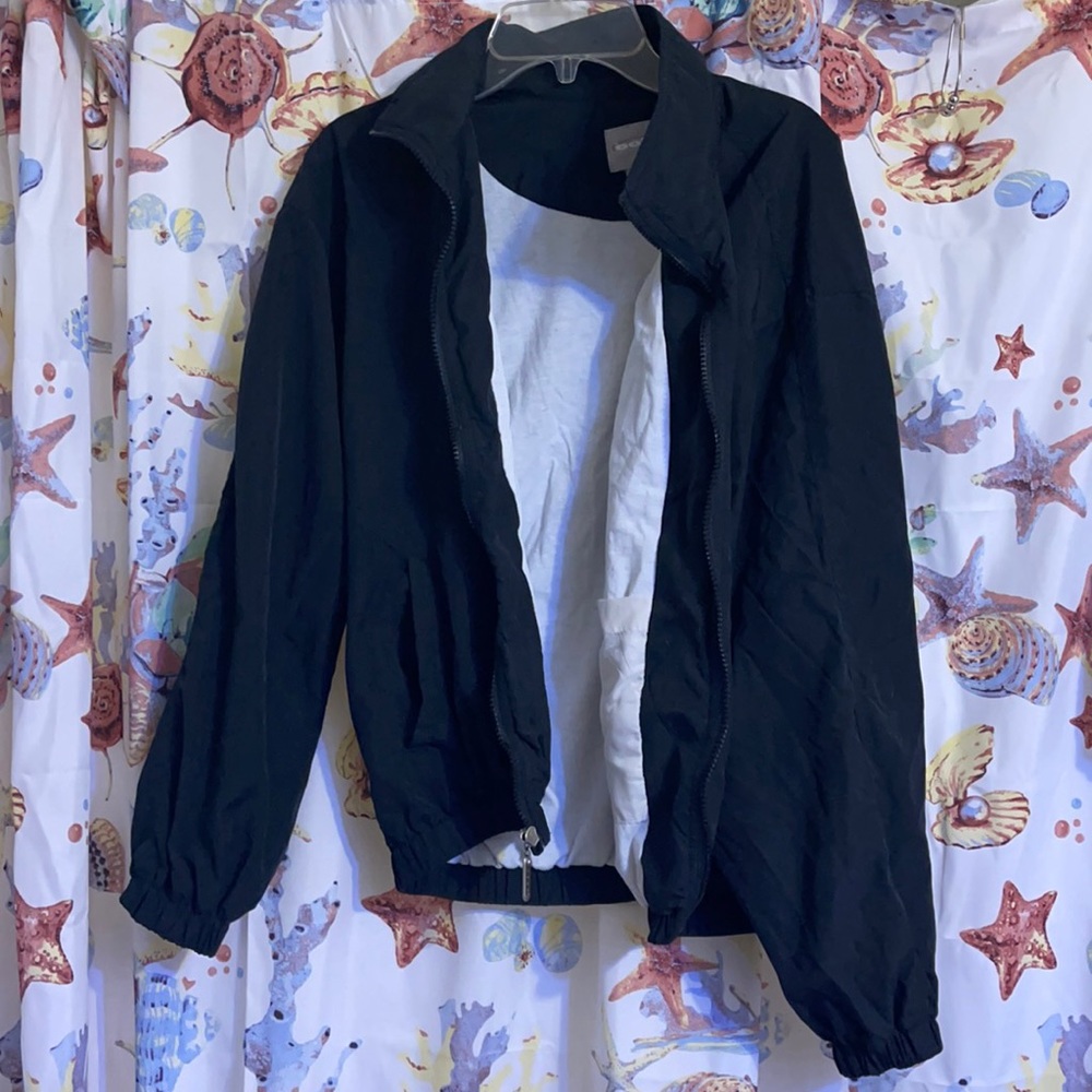 black jacket